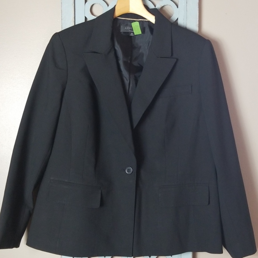Classic Black Anne Klein Blazer